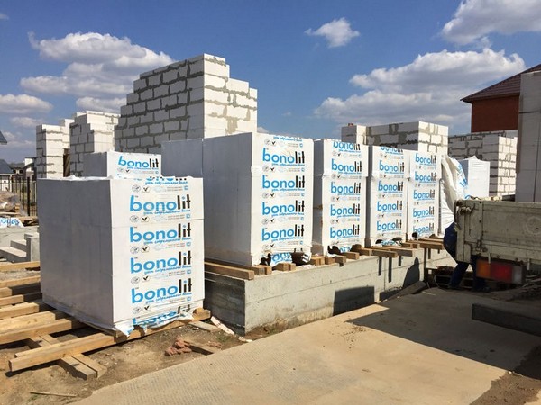 Газобетонные блоки Bonolit (Старая Купавна) D500 В3,5 600х250х50